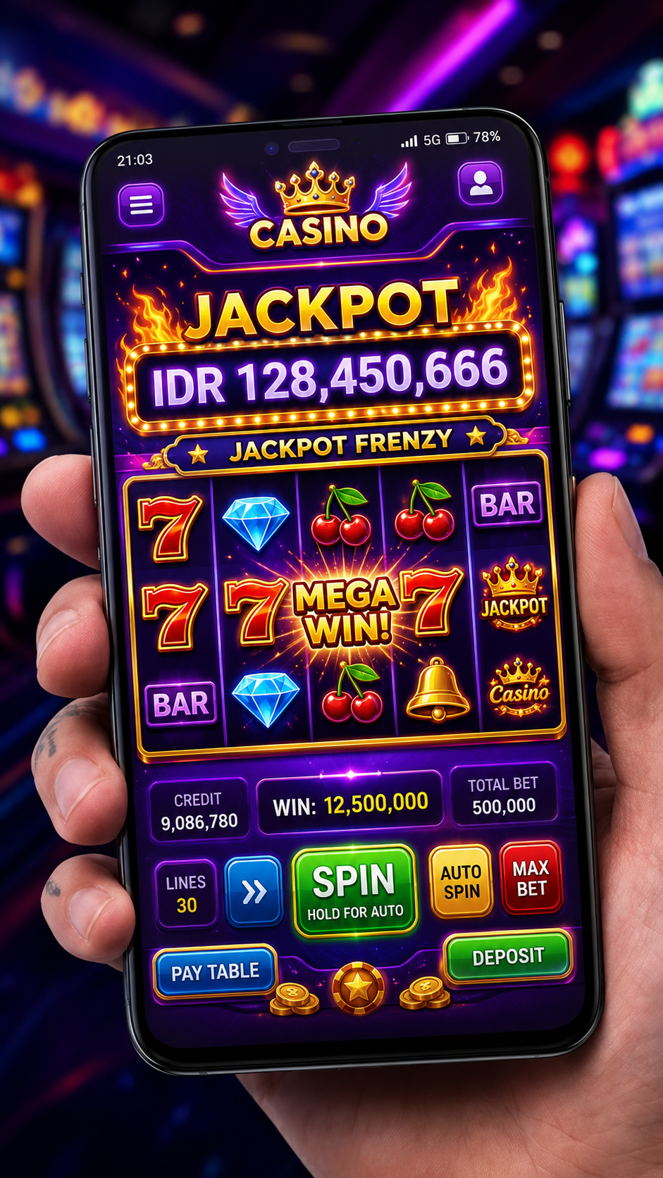 Tampilan antarmuka utama aplikasi 8qr yang ramah pengguna.